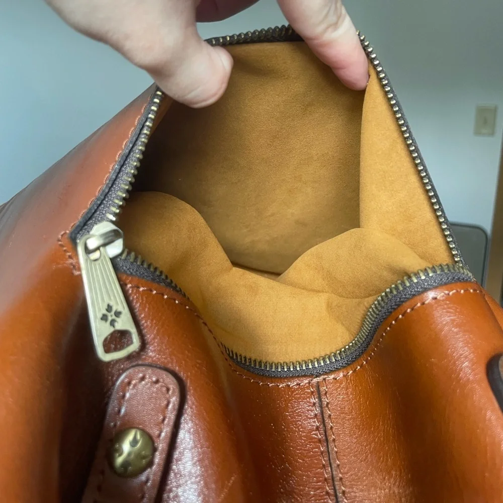 Patricia Nash⚡️XL Heritage Marseille Burnished Convertible Crossbody Tote - Picture 13 of 16